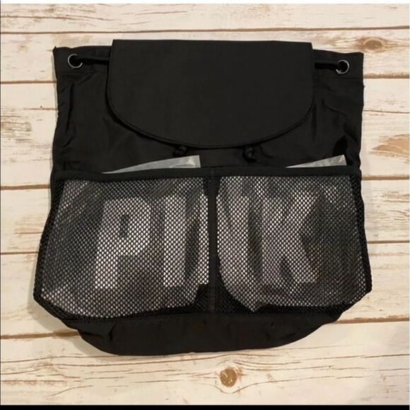 Pink By Victoria’s Secret Backpack And Flip Flop - Picture 2 of 3